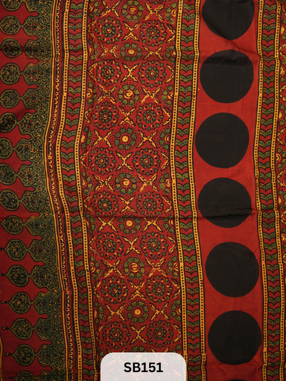 CHENNURI SILK WITH KANCHI BORDER