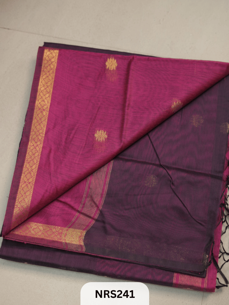 CHANDERI INSPIRED MAHESWARI SAREE