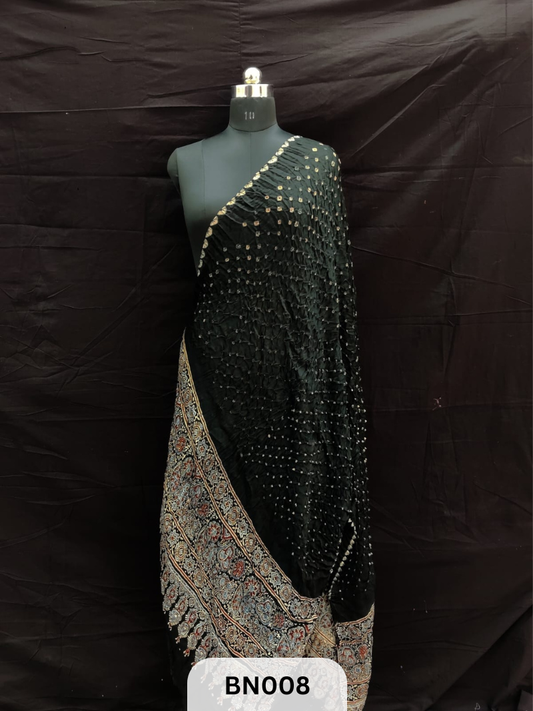 AJRAKH BANDHANI DANI EDGING DUPPATA