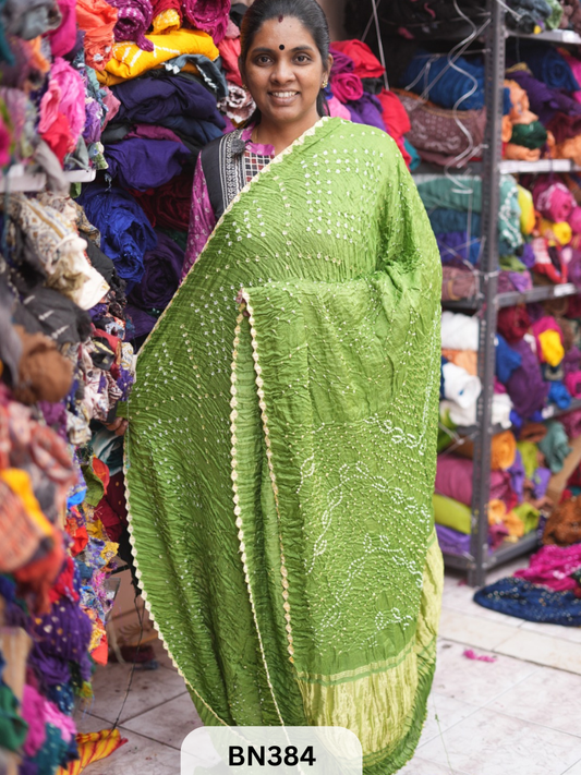 SEMI TISSUE AAMBADAL SAREE WITH LAGDI PATTA