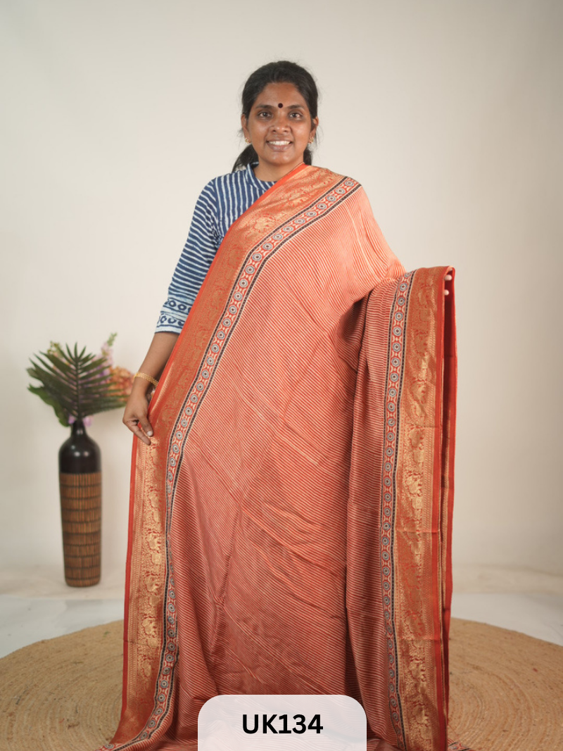 DOLA AJRAKH SAREE