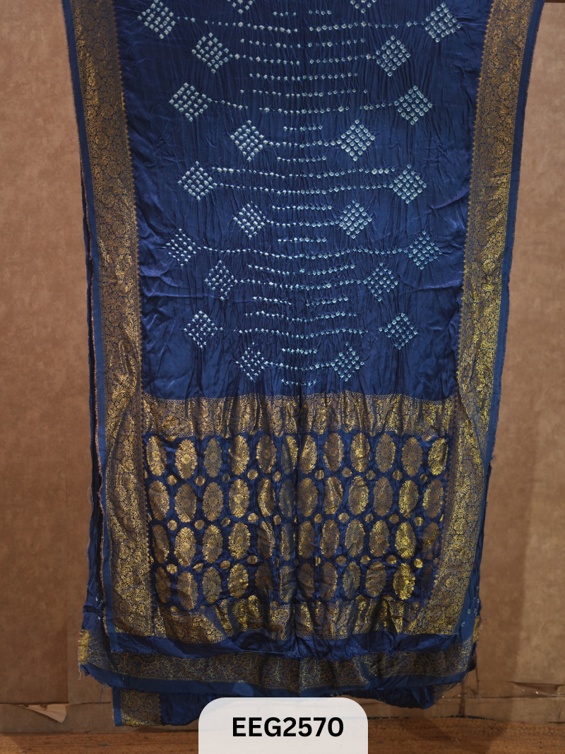 MODAL FUSIOIN SAREE WITH DOLA BORDER - EXCLUSIVE