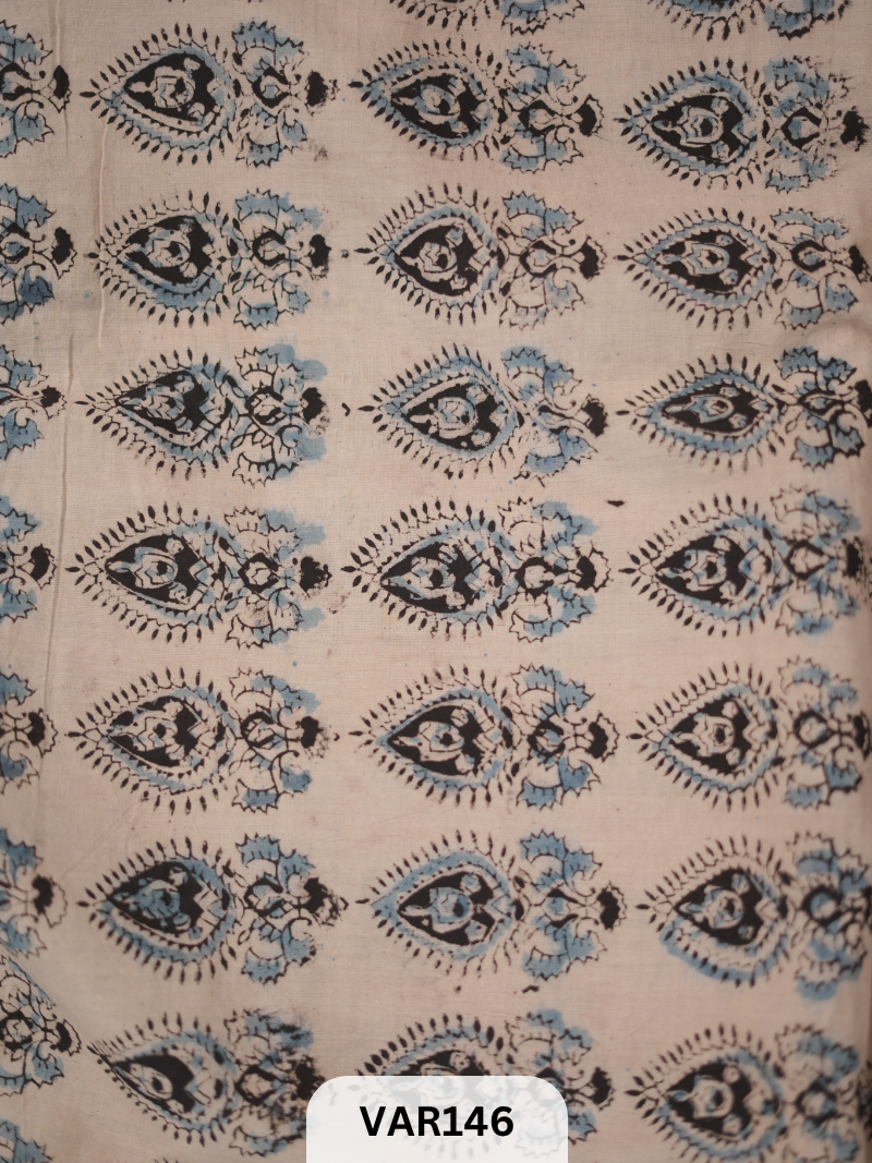 KALAMKARI HANDBLOCK PRINT- FABRIC -1mtr