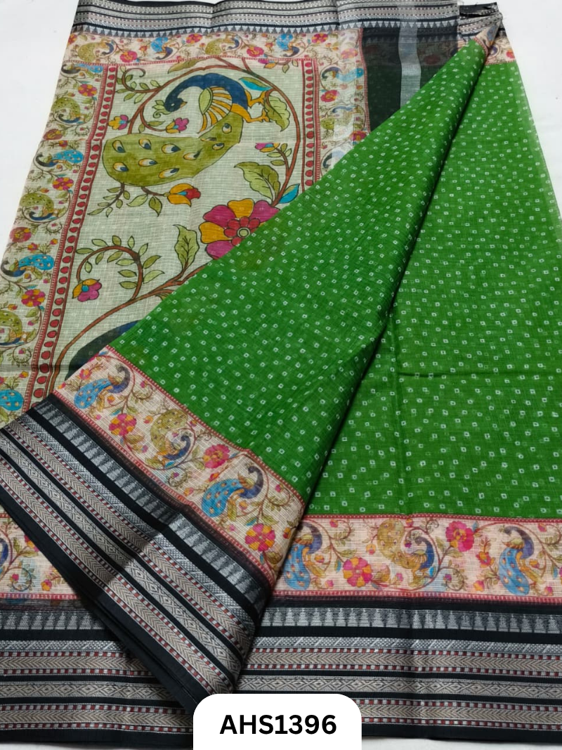 Pure Kota Cotton Digital Print Saree