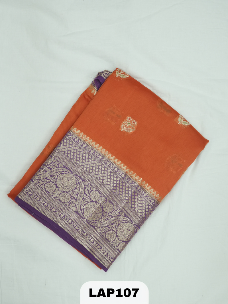 Banaras kora dupion silk saree