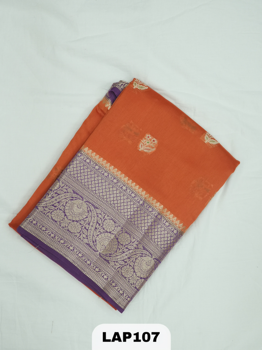 Banaras kora dupion silk saree