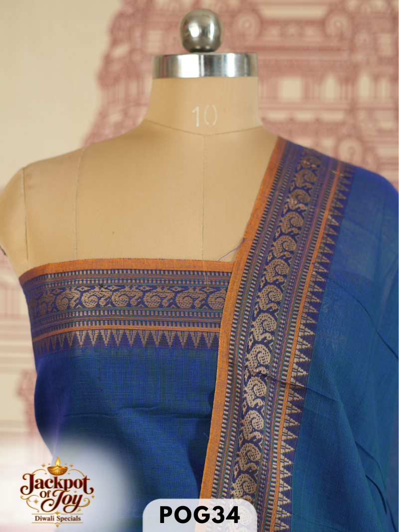 Narayanpet 2 Pcs salwar set-Top-4.50 mtr