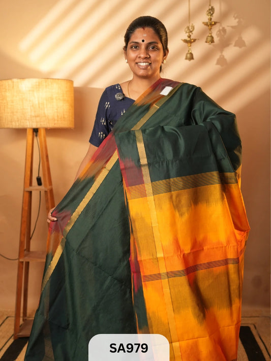 PURE HANDLOOM SILK COTTON SAREE