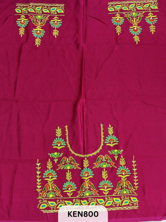 MASHRU HANDWORK BLOUSE PIECE