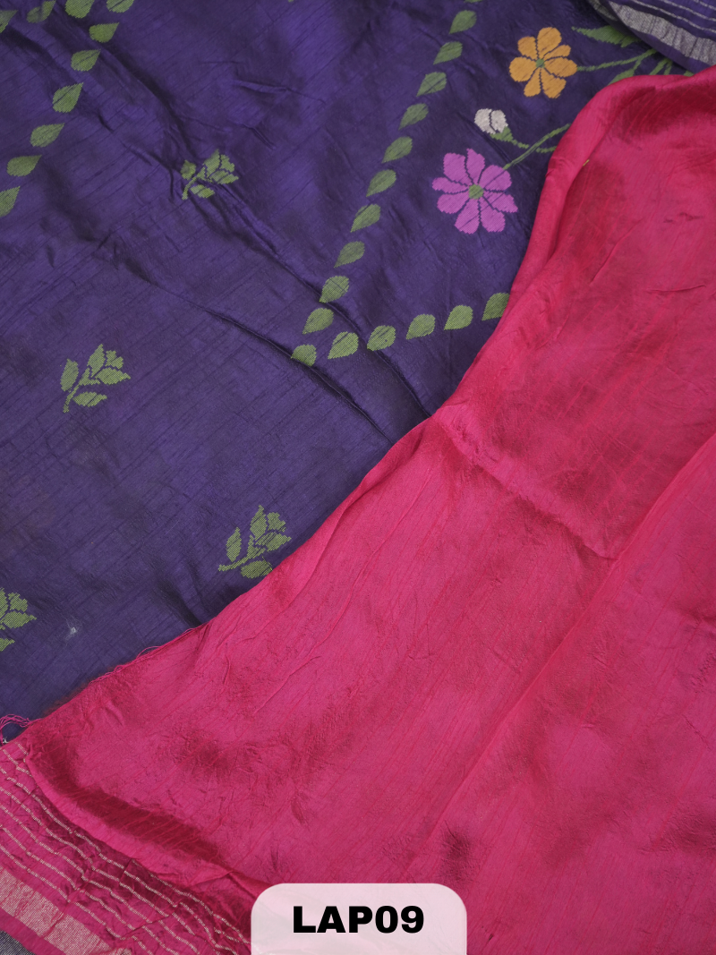 BANARAS PURE RAW SILK JAMDHANI WEAVING SAREE