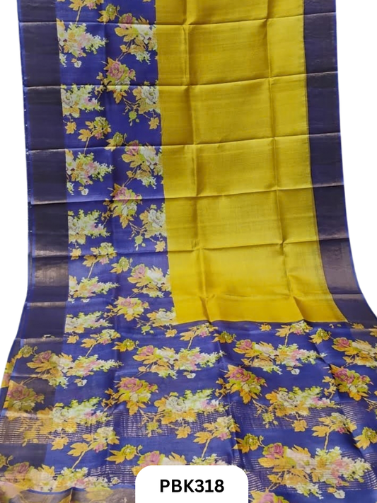 Pure Handloom Tussar Silk Saree