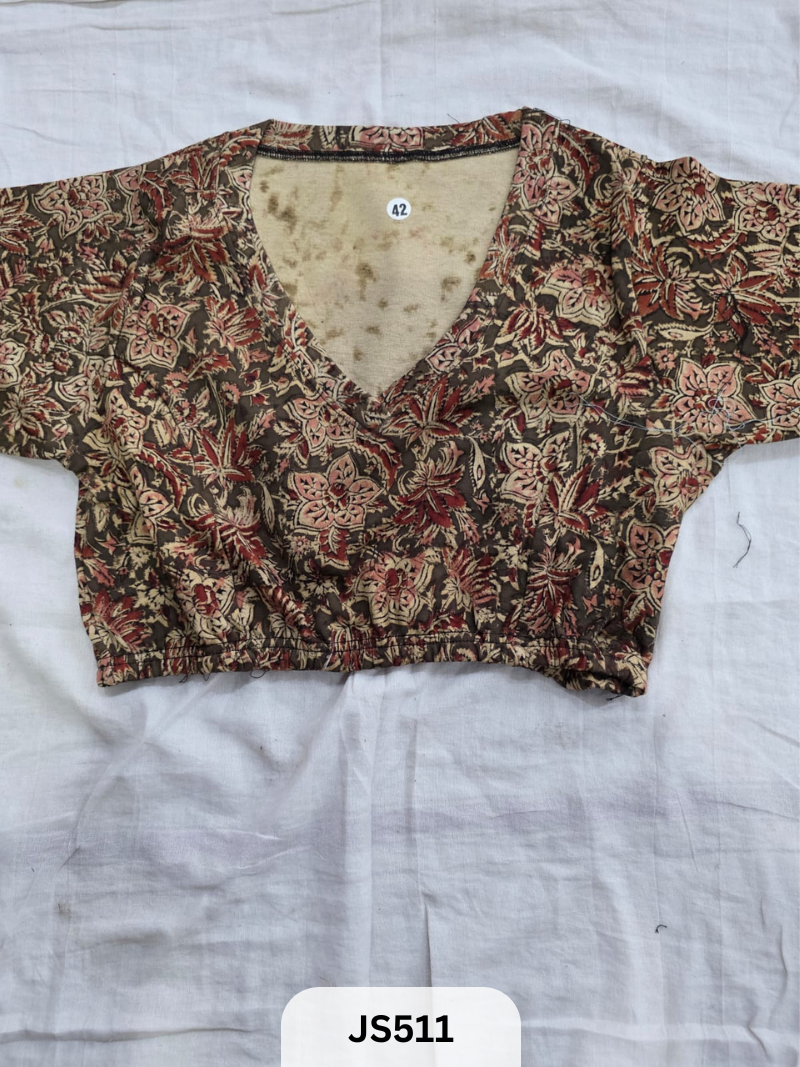Kalamkari Stitched Blouse - 42