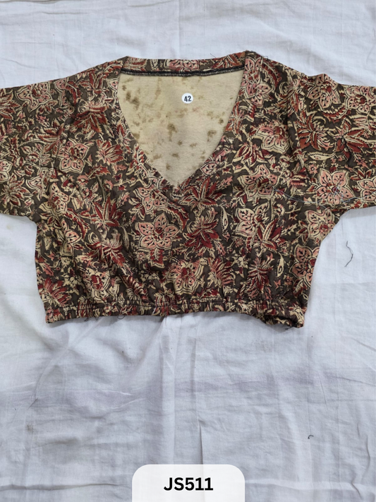 Kalamkari Stitched Blouse - 42