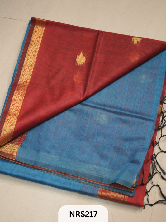 CHANDERI INSPIRED MAHESWARI SAREE