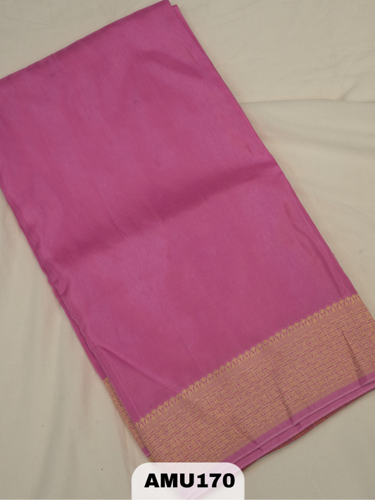 BANARAS RUSSIAN SILK SAREE WITH PRINTED