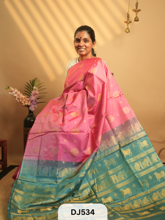 VAAZHAI PATTU SAREE - BANANA PITH