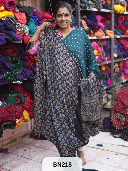 AJRAKH BANDHEJ SAREE - BEST BUY