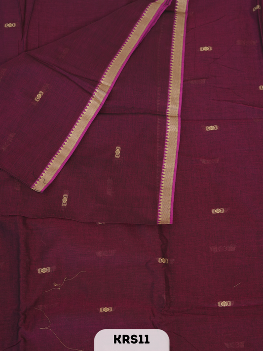 NARAYANPET TEMPLE BORDER-FABRIC 1 MTR