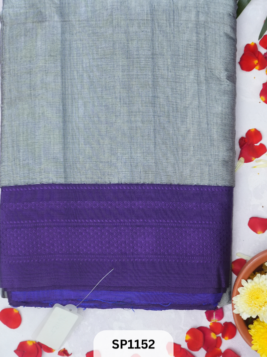 Cotton Viscose Saree-5