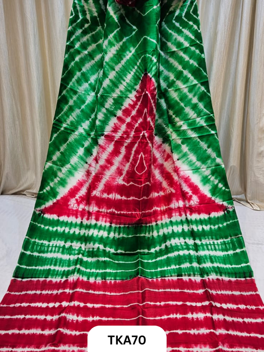 Pure Bishnupuri Silk - Shibori work saree