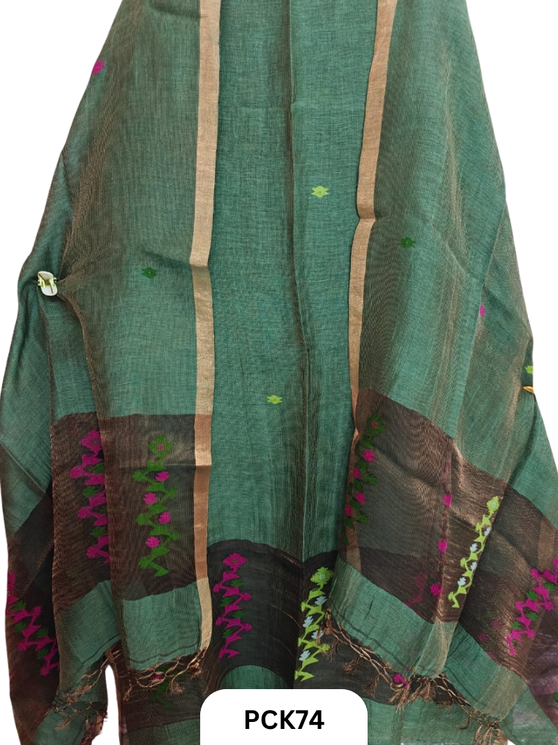 Pure Linen silk Salwar 2pcs Set