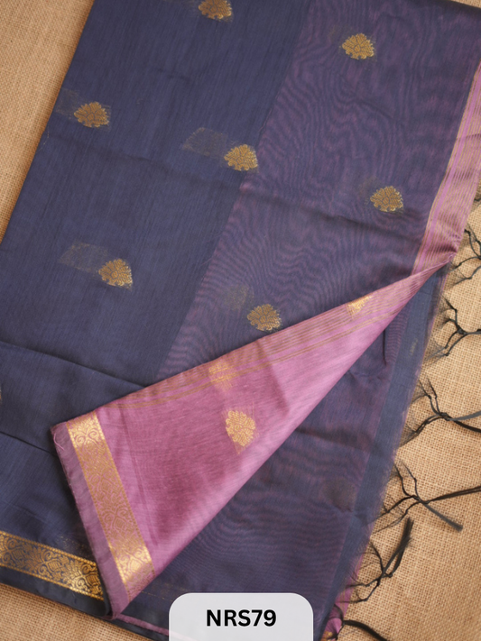 CHANDERI INSPIRED MAHESWARI SAREE