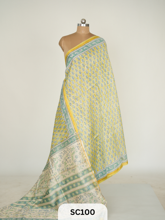 CHANDERI SILK SAREE