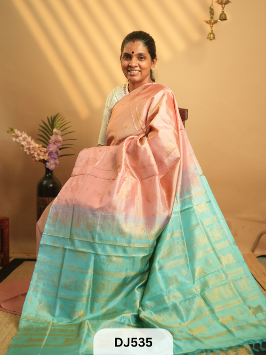 VAAZHAI PATTU SAREE - BANANA PITH