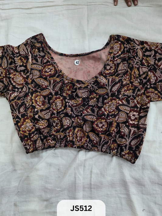 Kalamkari Stitched Blouse - 42