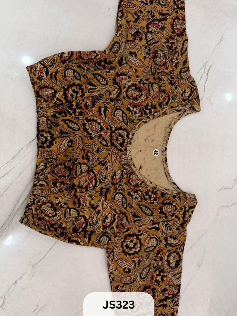 Kalamkari Stitched Blouse - 42