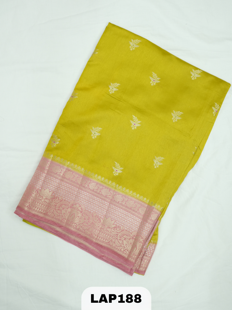 Banaras kora dupion silk saree
