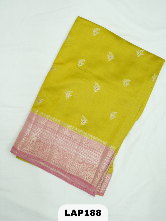 Banaras kora dupion silk saree