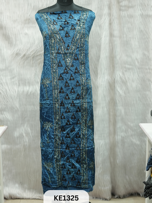 VELVET AJRAKH HANDBLOCKPRINT - 2.5MTR TOP