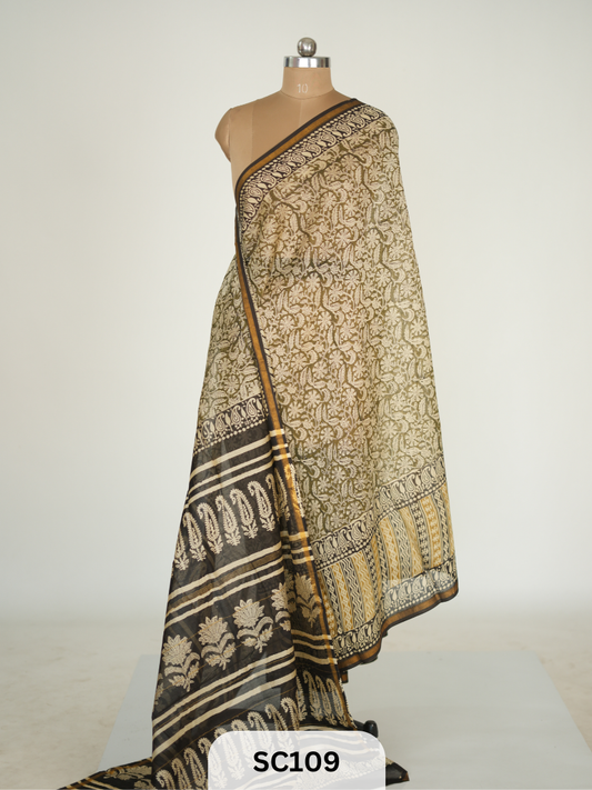 CHANDERI SILK SAREE