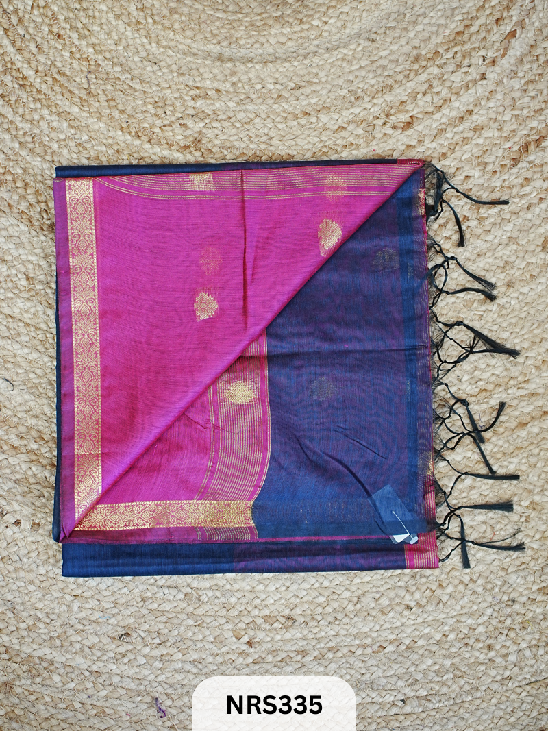 CHANDERI INSPIRED MAHESWARI SAREE