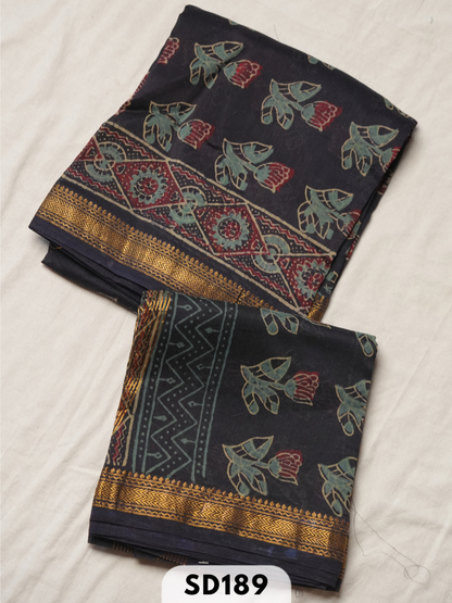 Premium maheswari silk 2 Pcs salwar set