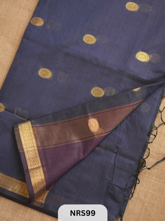 CHANDERI INSPIRED MAHESWARI SAREE