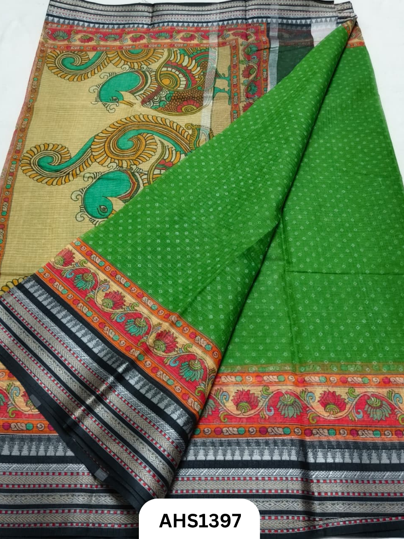 Pure Kota Cotton Digital Print Saree