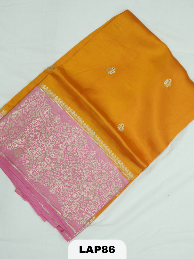 Banaras kora dupion silk saree