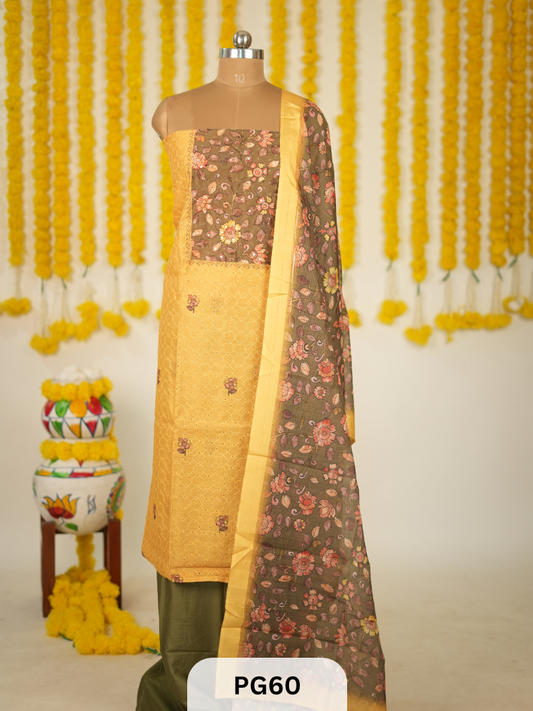 PREMIUM HAKOBA KALAMKARI SALWAR SUIT