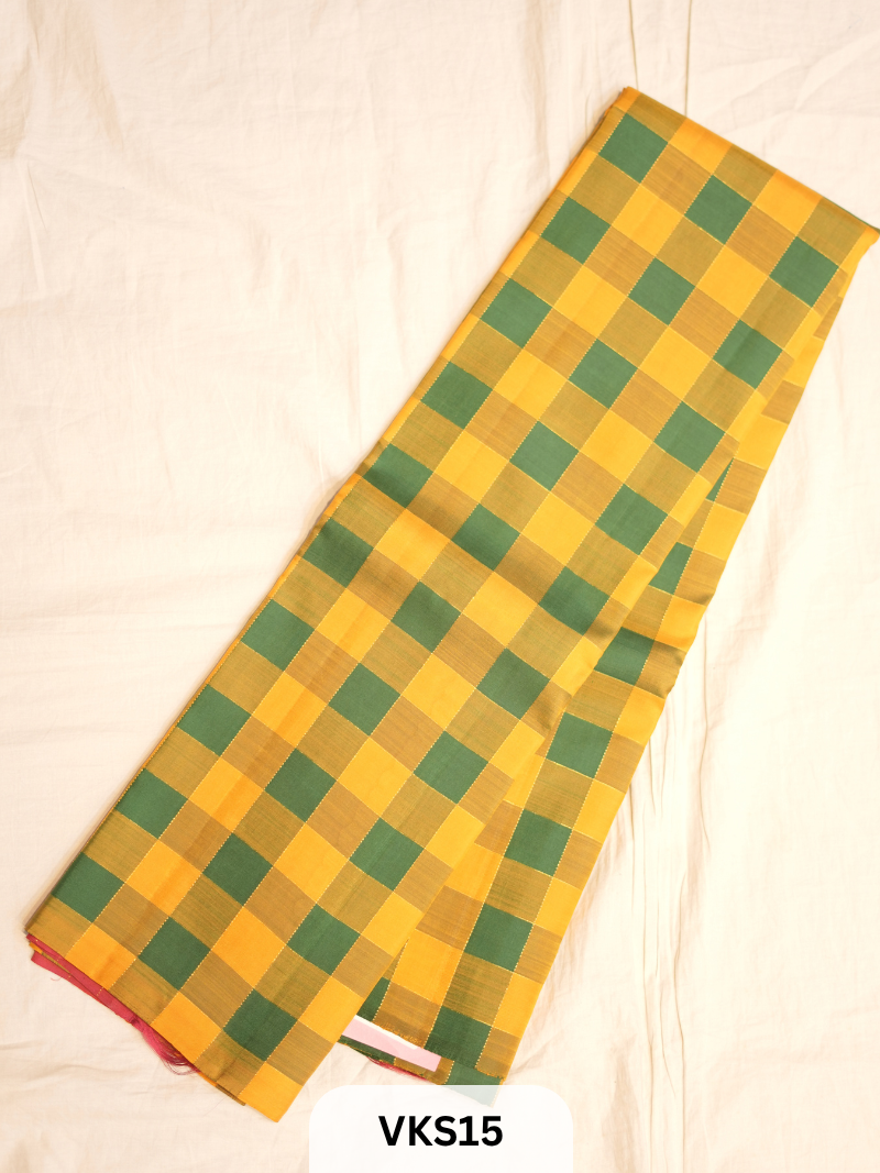 KANCHIPURAM KATTAM SAREE