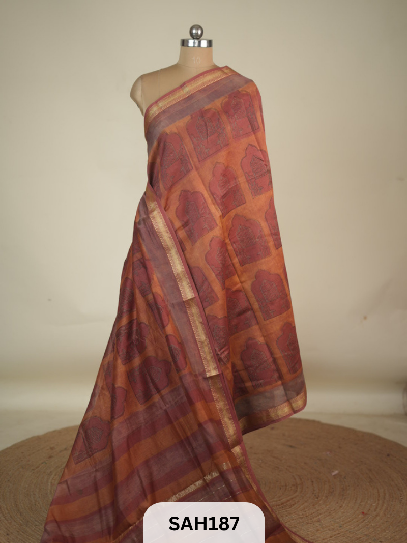 MAHESWARI SILK COTTON SAREE