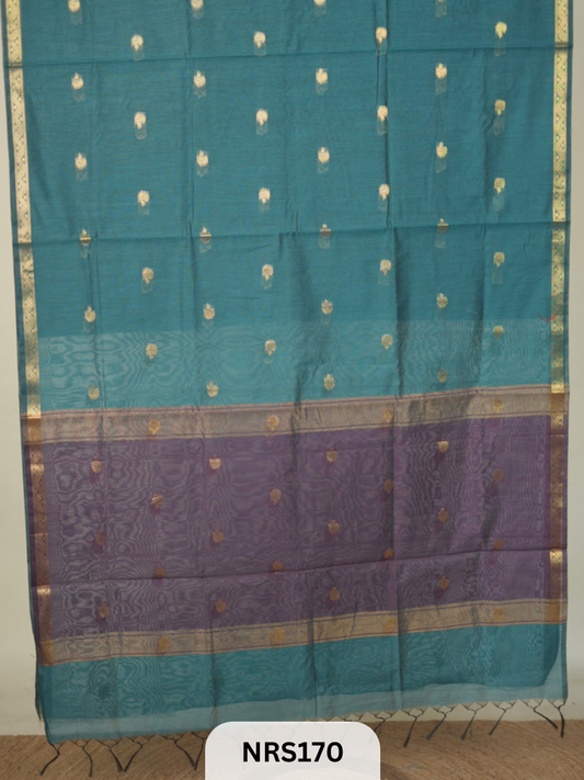CHANDERI INSPIRED MAHESWARI SAREE