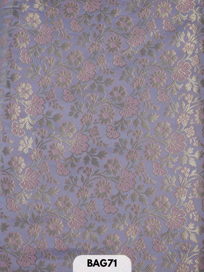 banaras alfi zari fabric -1 mtr