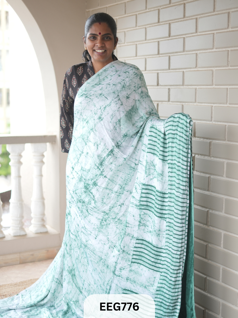 BATIK PRINT MODAL SAREE