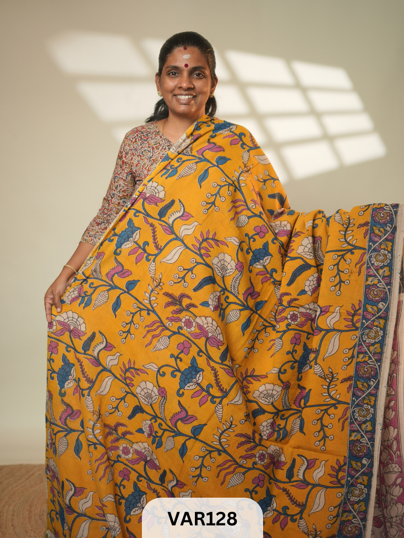 KALAMKARI COTTON SAREE