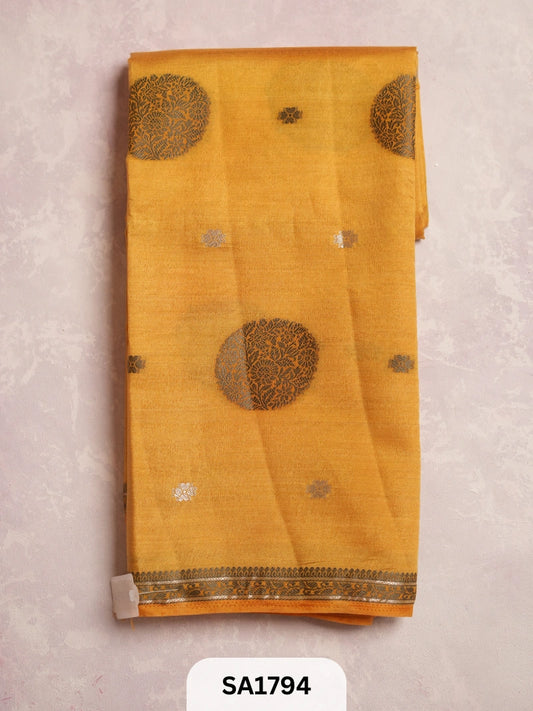 DUPION TUSSAR SAREE