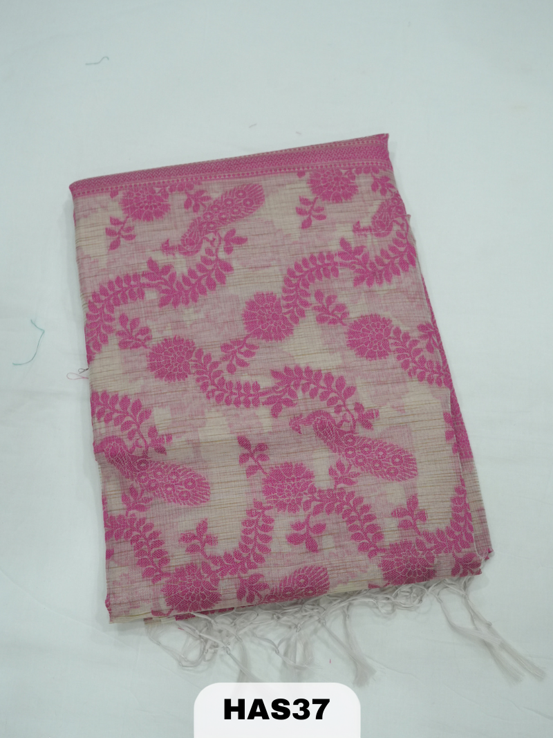 BANARAS COTTON JACQUARD SAREE