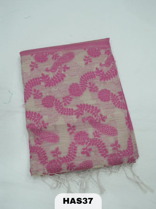 BANARAS COTTON JACQUARD SAREE