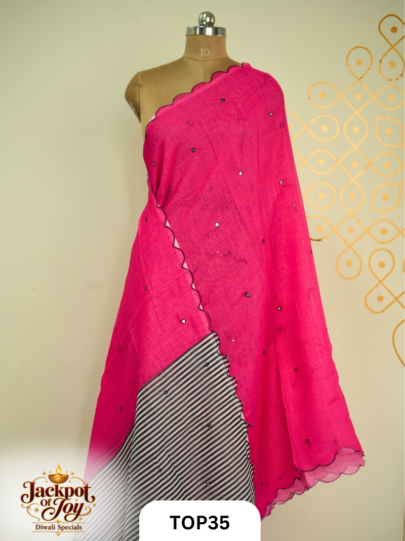 Fancy Foil Saree